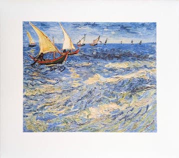 Vincent Van Gogh (1853-1890), after - Meer bei