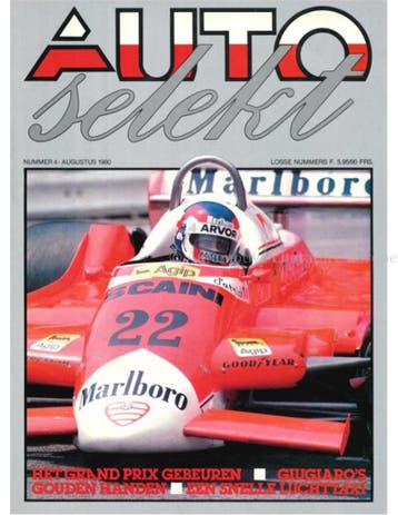 1980 AUTOSELEKT MAGAZINE 04 NEDERLANDS, Nieuw