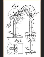Hala - Lamp - D.R.P. - Koper - Uniek ontwerp