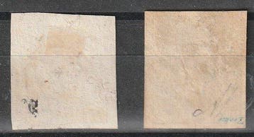 Autriche 1851/1858 - Timbres de journaux. Série complète. -, Gestempeld