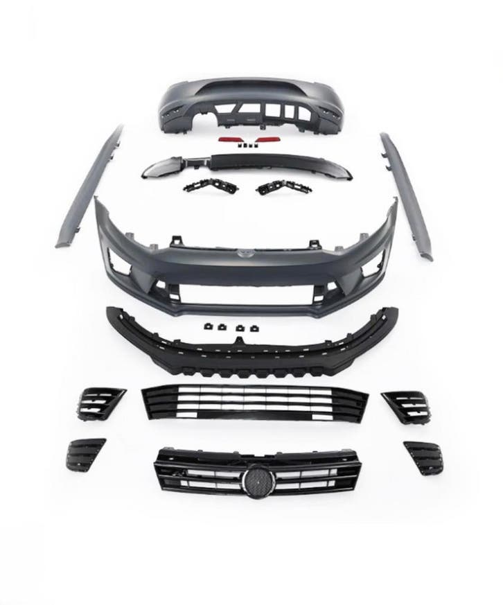 Bumperset WRC bodykit Volkswagen Polo 6, Autos : Pièces & Accessoires, Carrosserie & Tôlerie