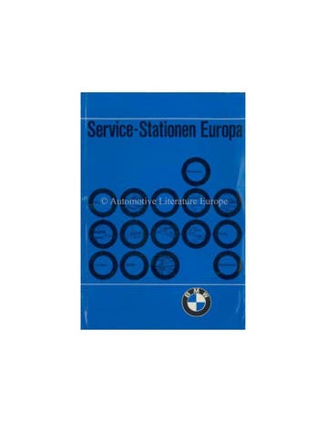 1968 BMW SERVICE DEALERS EUROPA HANDBOEK, Ophalen of Verzenden