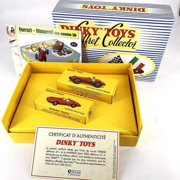 1:43 - Modelauto - Dinky Toys Gift Set CF01 (Ferrari -, Hobby en Vrije tijd, Nieuw