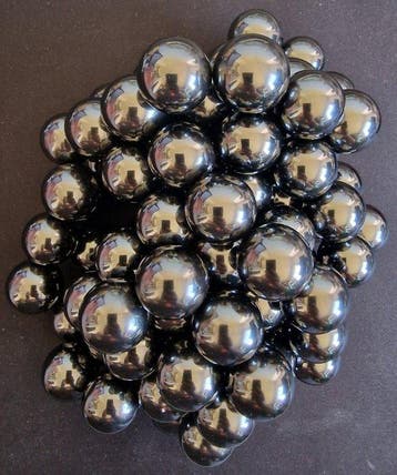 hematiet Rond / gemagnetiseerd- 3500 g - (100), Verzamelen