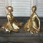 Beeld, Ballerinas - 22 cm - Metaal