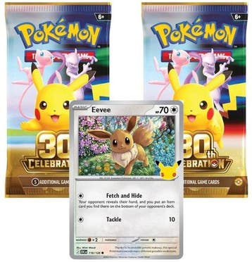 Pokémon - 2 Blisterverpakking - Pokémon 30th Celebration, Nieuw