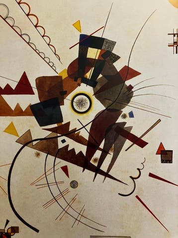 Kandinsky - Ringsum, 1924