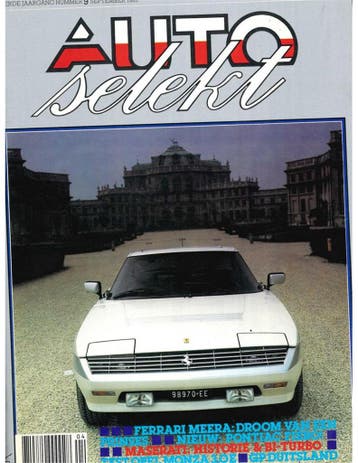 1983 AUTO SELEKT MAGAZINE 11 DUTCH, Nieuw
