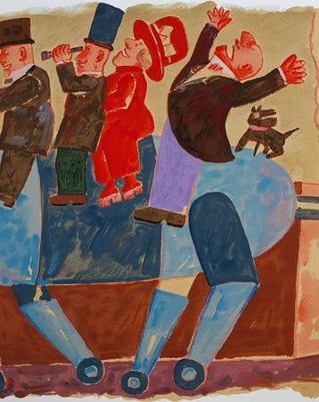 Franz Borghese - Cavallo meccanico