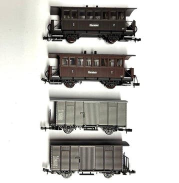 Liliput H0e - Model treinwagon (1) - Zillertalbahn