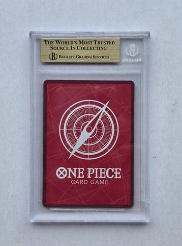 Bandai - 1 Graded card - One Piece - Monkey D. Luffy - Base