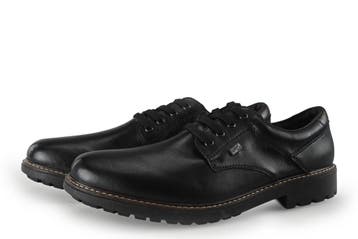 Rieker Veterschoenen in maat 45 Zwart, Kleding | Heren, Schoenen, Verzenden, Zwart, Zo goed als nieuw, Rieker
