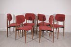 Chaise (6) - Bois, Métal, Textile, Antiquités & Art