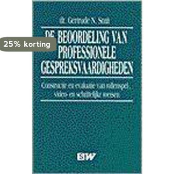BEOORDELING VAN PROFESSIONELE GESPREKSVA 9789024409792, Verzenden, Gelezen, G.N. Smit