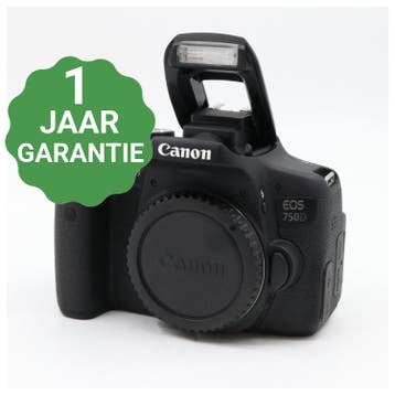 10% korting | Canon EOS 750D body | Tweedehands, TV, Hi-fi & Vidéo, Verzenden