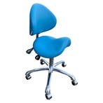 Tabouret Caramba Italia Royale Azuro Blauw - Ergonomische..., Verzenden, Nieuw, Overige typen