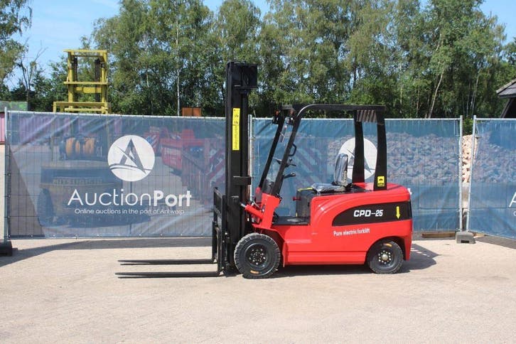 Veiling: Heftruck CPD-25 Elektrisch 2500kg 6.0m 2025 Nieuw, Zakelijke goederen, Machines en Bouw | Heftrucks en Intern transport
