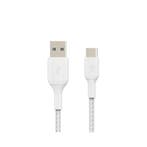 belkin lader boost charge USB-C naar USB-A kabel 3 meter, Télécoms, Ophalen of Verzenden