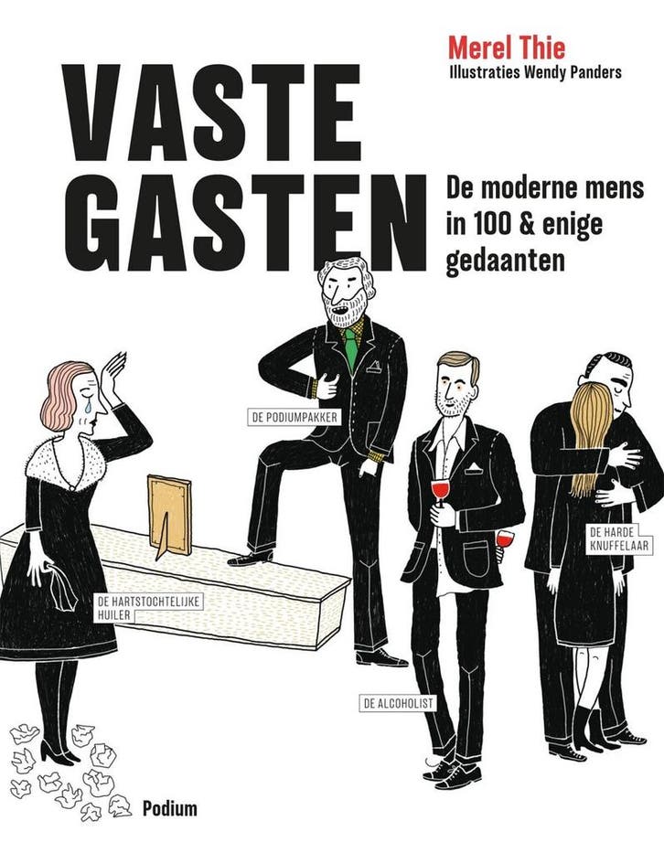 Vaste gasten (9789057599392, Merel Thie), Livres, Livres Autre, Envoi