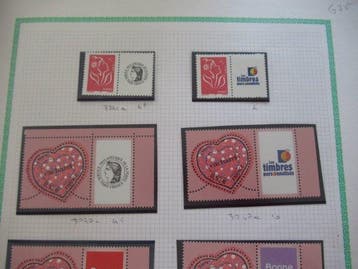 Frankrijk - einde van de catalogus, postzegelverzameling