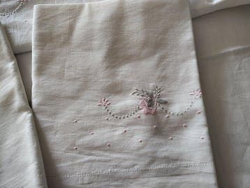 Drap de lit - 260 cm - 260 cm - 2 taies de coussin des