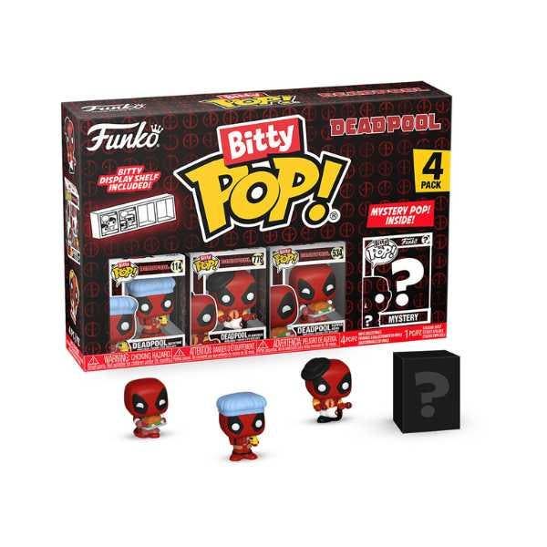 Funko Bitty Pop!  Deadpool Sleepover 4-Pack, Verzamelen, Poppetjes en Figuurtjes, Nieuw, Verzenden
