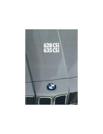 1982 BMW 6 SERIE BROCHURE NEDERLANDS, Ophalen of Verzenden, Nieuw