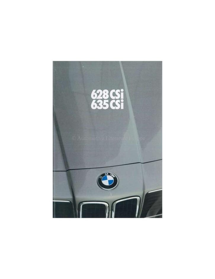 1982 BMW 6 SERIE BROCHURE NEDERLANDS, Livres, Autos | Brochures & Magazines, Enlèvement ou Envoi