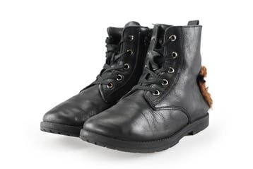 Muyters Veterboots Meisjes in maat 32 Zwart, Kinderen en Baby's, Verzenden, Jongen of Meisje, Schoenen, Nieuw