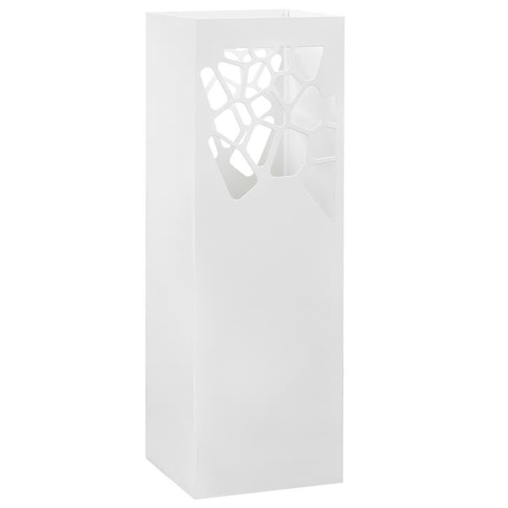 vidaXL Parapluhouder stenen staal wit, Maison & Meubles, Accessoires pour la Maison | Porte-parapluies, Envoi