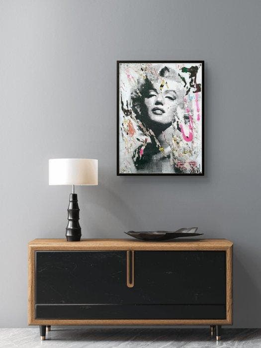lasveguix (1986) - MARILYN - NO RESERVE PRICE, Antiek en Kunst, Kunst | Schilderijen | Modern
