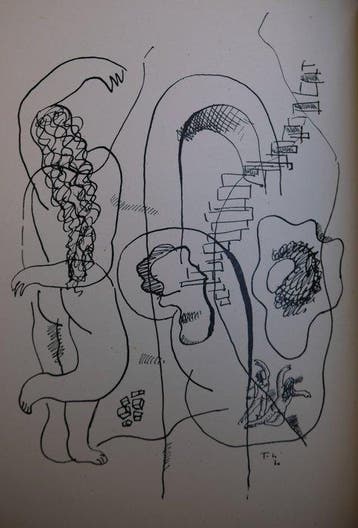 Signé ; Robert Guiette; Fernand Léger - [25/70 signé +