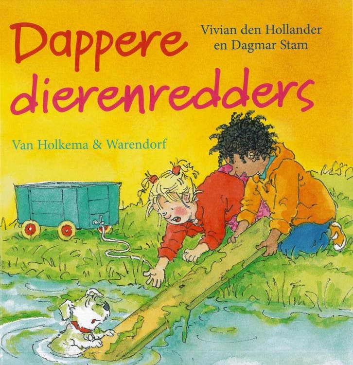Dappere dierenredders 9789000348657 Vivian den Hollander, Livres, Livres Autre, Envoi