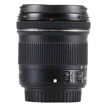 Canon EF-S 10-18mm f/4.5-5.6 IS STM met garantie, Ophalen of Verzenden