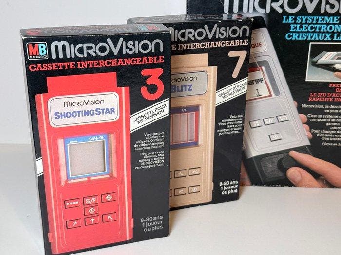 MB - MicroVision - MicroVision cassettes interchangeables, Consoles de jeu & Jeux vidéo, Consoles de jeu | Accessoires Autre