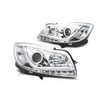 PHARES POUR OPEL INSIGNIA 08-13 TUBE LIGHT FOND CHROMÉ, Auto-onderdelen, Verlichting, Verzenden, Nieuw