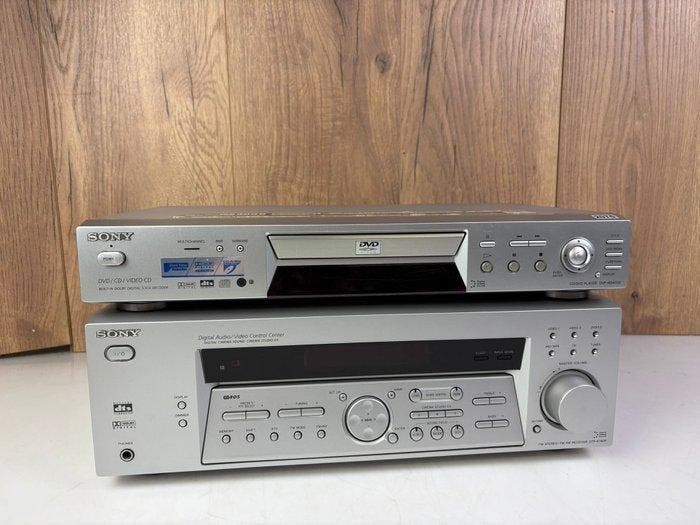 Sony - STR-K740P Receiver + DVP-NS400D CD/DVD Player, TV, Hi-fi & Vidéo, Radios