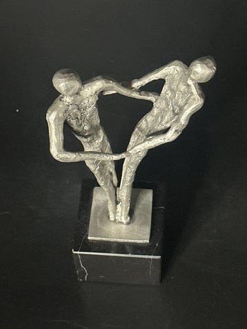 Corry Ammerlaan Van Niekerk - sculptuur, lentente et la, Antiek en Kunst, Curiosa en Brocante