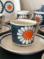 Theeservies (18) - Delfts blauw - Vintage-dienst