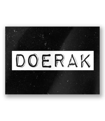 Wenskaart Doerak 15cm, Verzenden, Nieuw