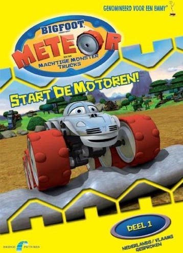 Meteor en de machtige monster trucks 1 (dvd tweedehands, Ophalen of Verzenden, Nieuw in verpakking