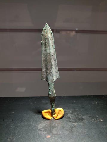 Bronstijd Brons Groot pijlpunt - 10.5 cm (Zonder