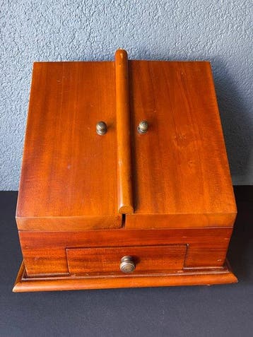 Kast - Hout - Notaris bureaukastje