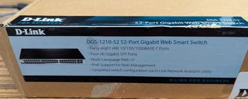 DGS 12-10-52 52-Port Gigabit Smart Managed Switch, Ophalen of Verzenden, Nieuw