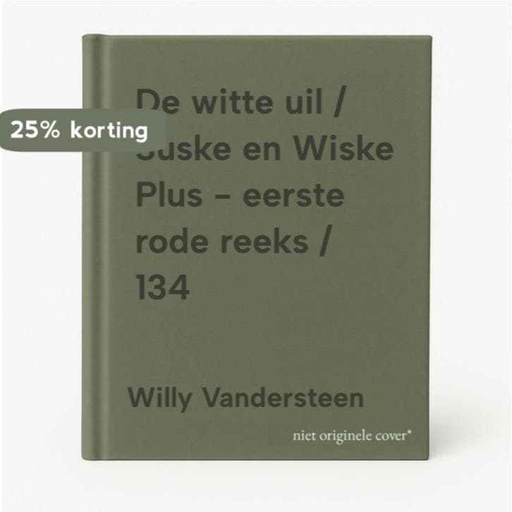 De witte uil / Suske en Wiske Plus - eerste rode reeks / 134, Boeken, Stripverhalen, Gelezen, Verzenden