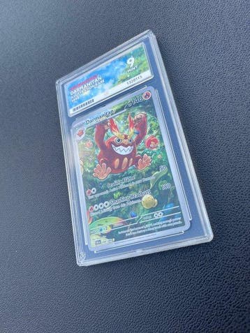 Pokémon - 1 Graded card - Darmanitan Black Bolt #098 - ACE 9