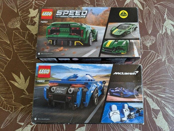 Lego Set - Speed Champions - Lotus Evija; McLaren Elva, Kinderen en Baby's, Speelgoed | Duplo en Lego