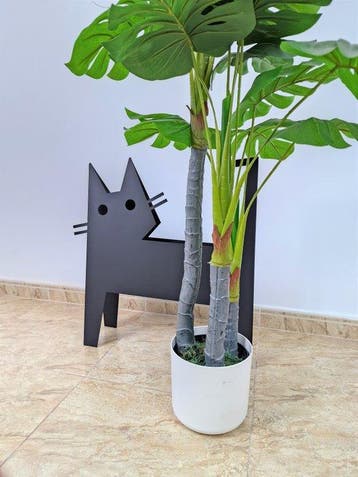 José Soler Art - The Cat KH. Black - No Reserve