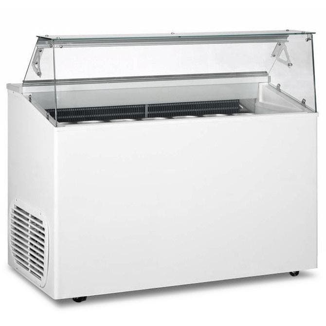 Schepijsvitrine | TOP | 293L | 7x 5L | -15°C/-20°C |, Articles professionnels, Horeca | Équipement de cuisine, Envoi