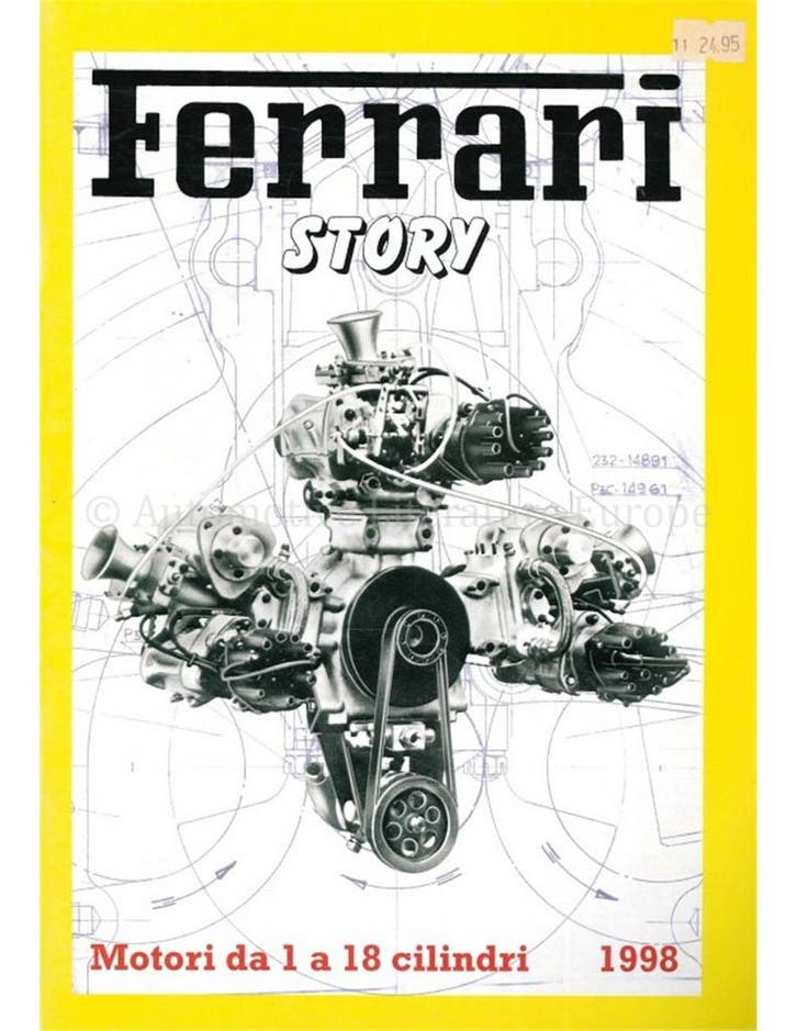 1998 FERRARI STORY MAGAZINE ENGELS | ITALIAANS, Boeken, Auto's | Folders en Tijdschriften